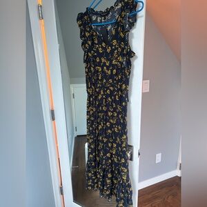 NWT Printed Midi Dress